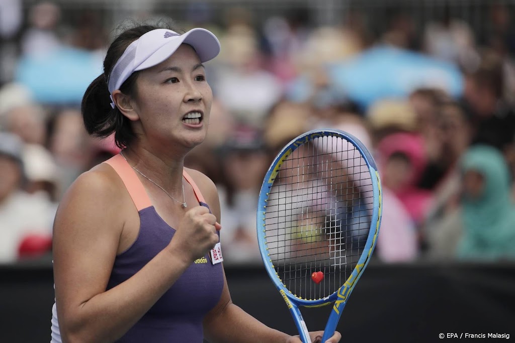 Chinese tennisster Peng ontkent uiten beschuldiging misbruik