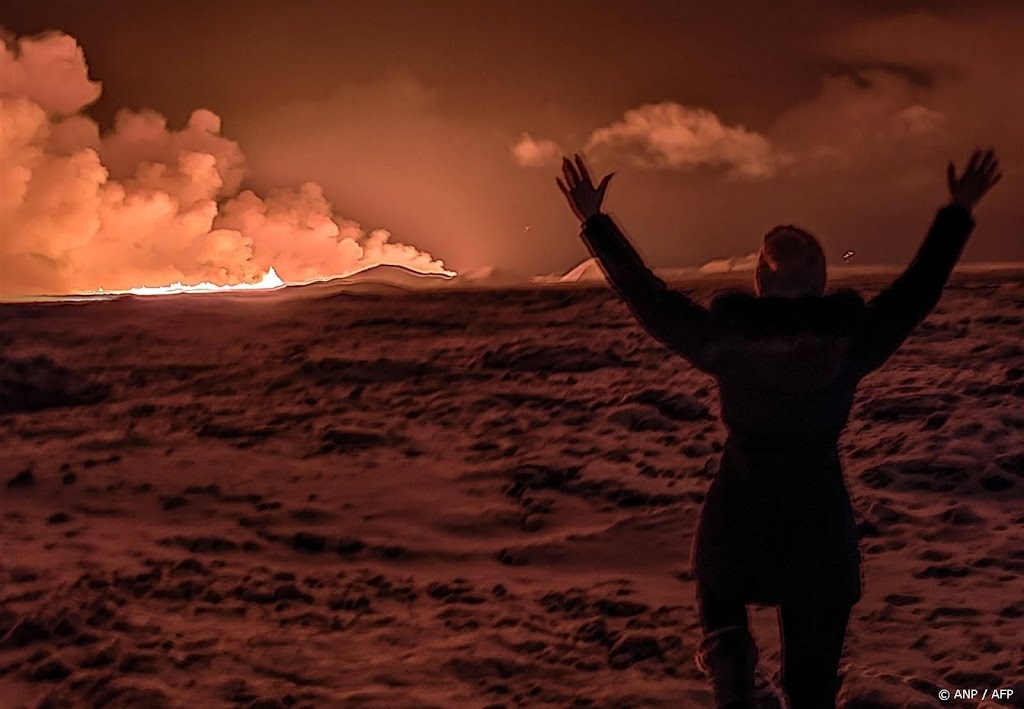 Vulkaan IJsland uitgebarsten na weken vol aardschokken