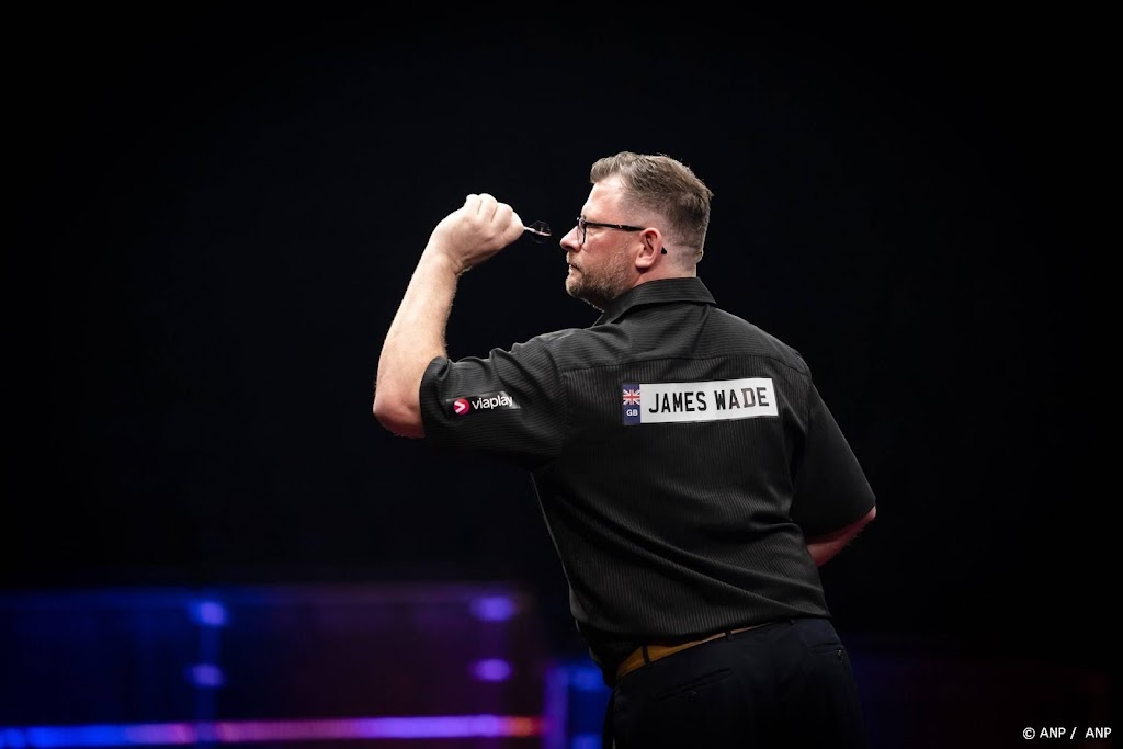 Oud-halvefinalist Wade al uitgeschakeld op WK darts