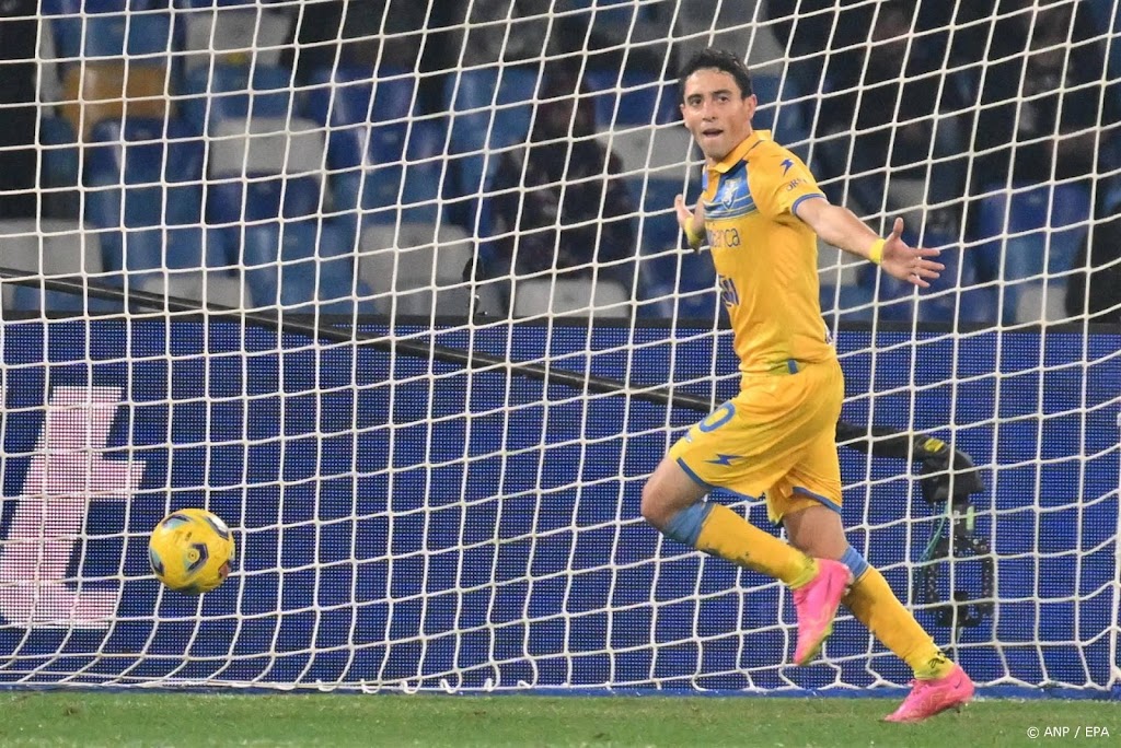 Frosinone vernedert Napoli in Italiaanse beker: 4-0