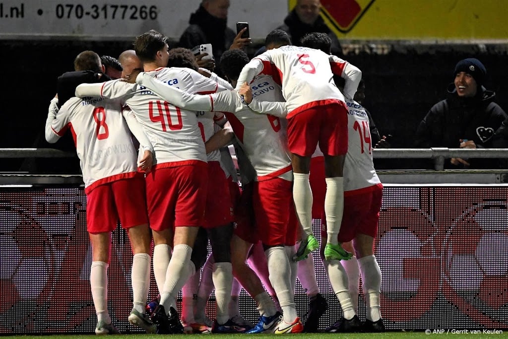 Noordwijk verrast met uitschakeling Willem II in KNVB-beker