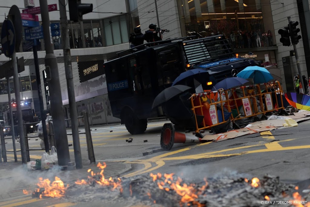 'Criminelen Hongkong doen hun voordeel met massaprotesten'