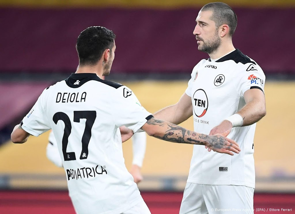 Spezia schakelt AS Roma uit in Italiaanse beker
