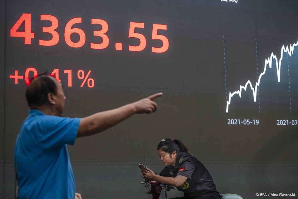 Beurs in Hongkong fors hoger na verlaging leentarieven in China