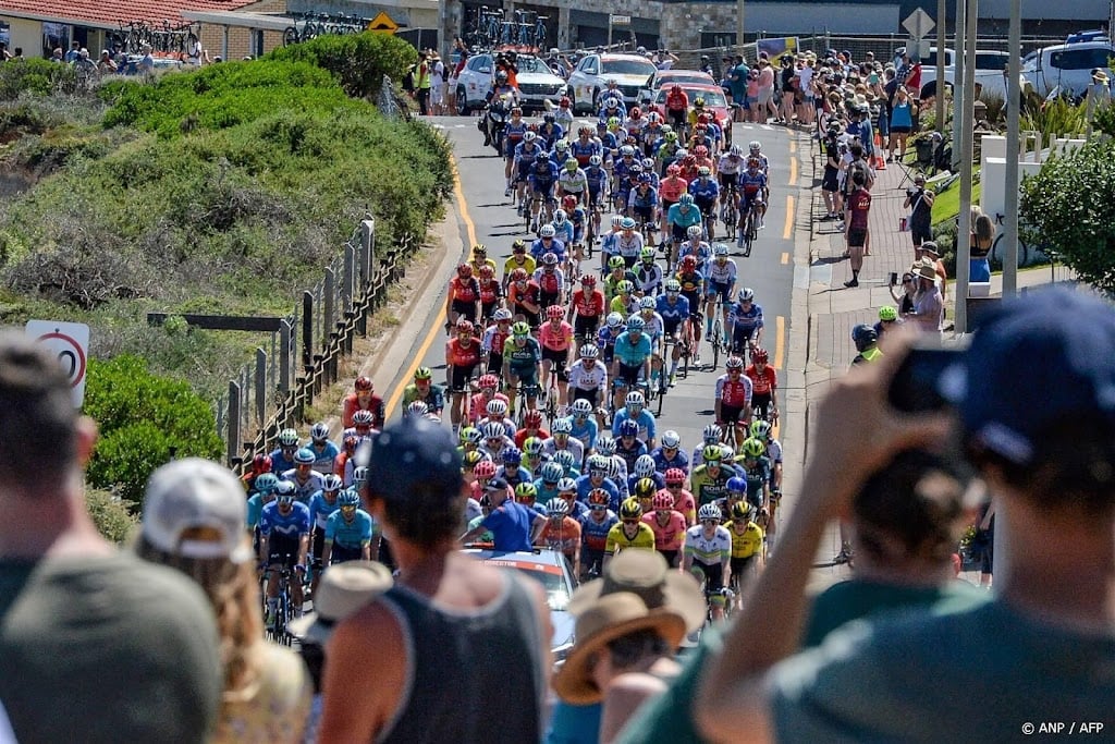 Oud-militair Lemmen laat zich zien in Tour Down Under