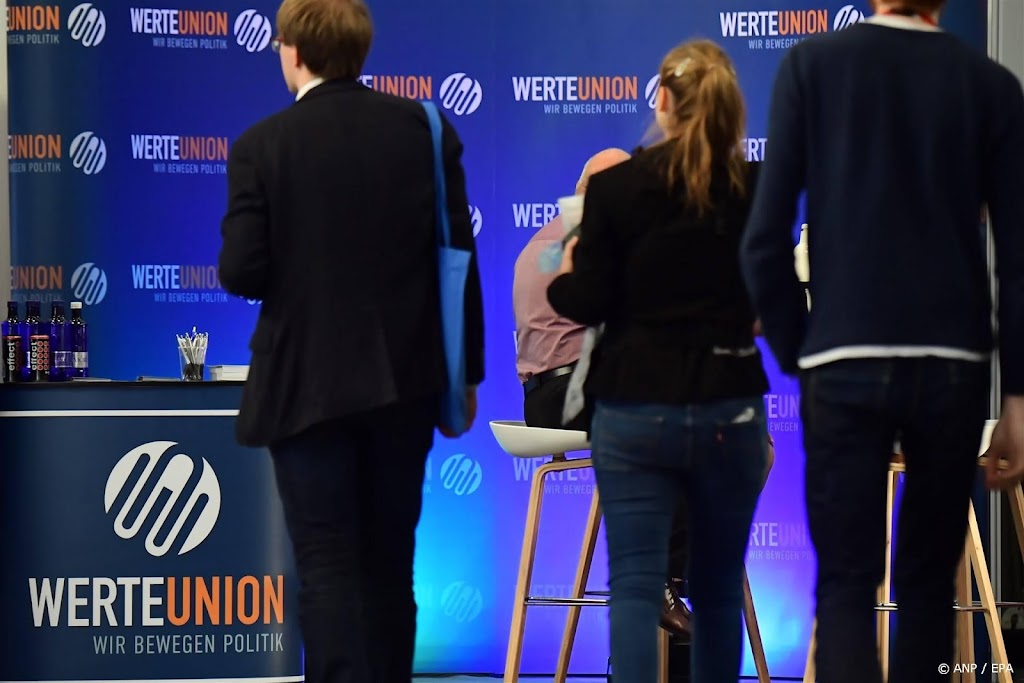 Rechtse WerteUnion wil als partij meedoen aan Duitse verkiezingen