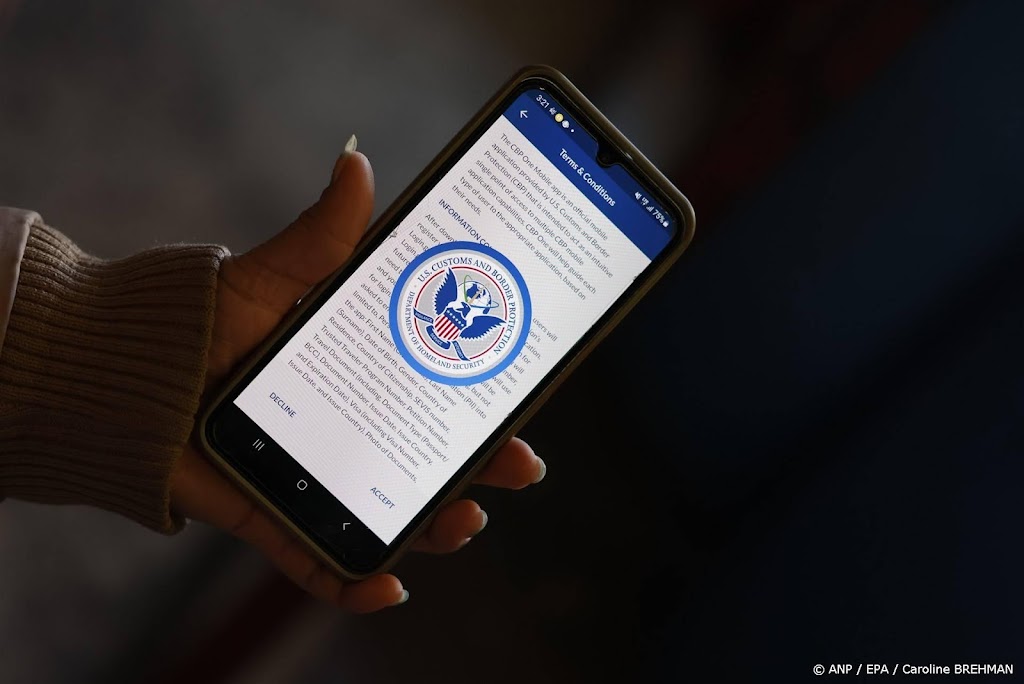 VS stoppen met app voor migranten na aantreden Trump