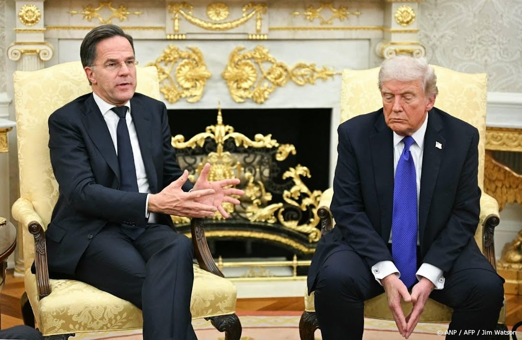 Trump plaatst weer bericht van NAVO-topman Rutte op sociale media