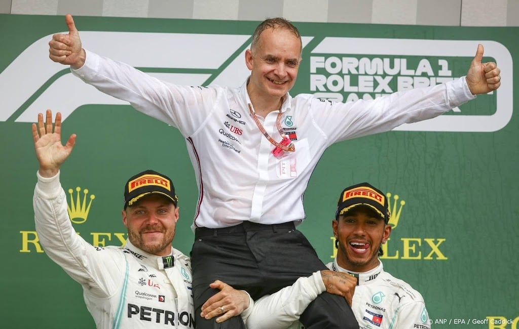 Formule 1-team Mercedes ziet topontwerper dit jaar vertrekken