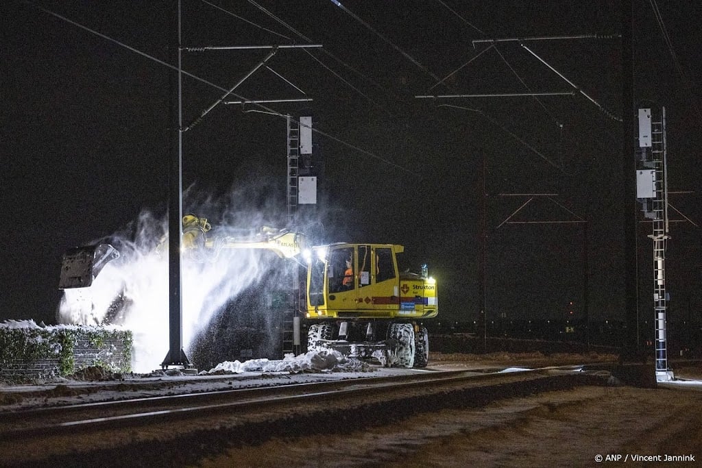 Arbeidsinspectie: nachtwerk op het spoor moet veiliger