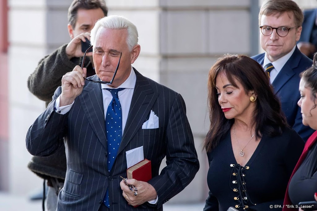 Trump-vertrouweling Roger Stone krijgt straf te horen