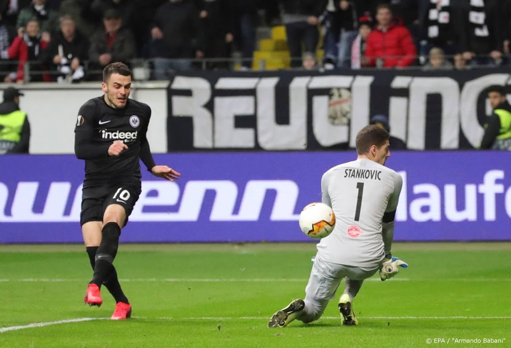 Frankfurt opnieuw succesvol in Europa League