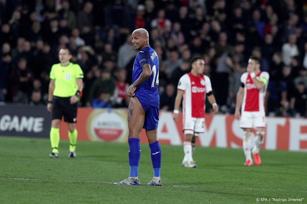 Ajax verliest eerste duel met Getafe