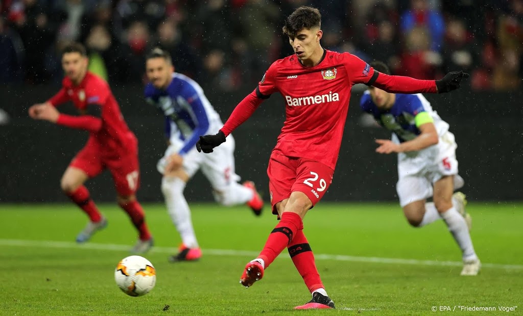 Leverkusen wint thuis met klein verschil van Porto
