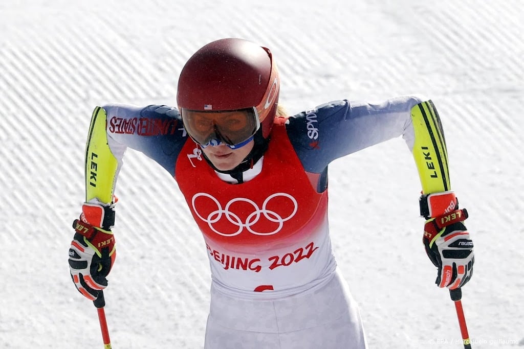Skiester Shiffrin sluit Spelen af met 'mooiste herinnering'