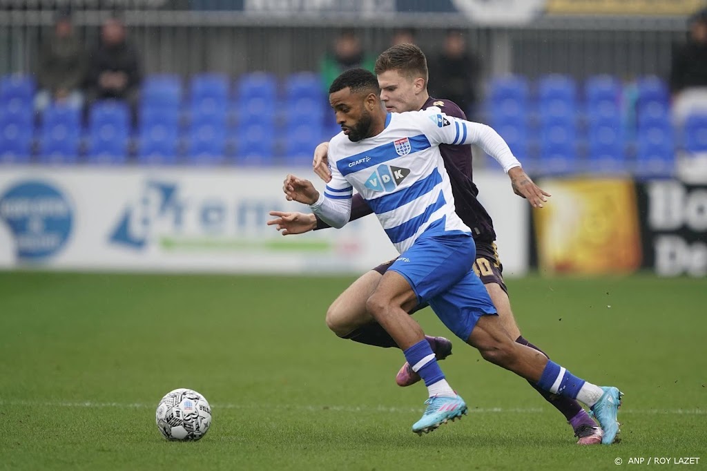PEC Zwolle na late treffer dit jaar nog ongeslagen in Eredivisie