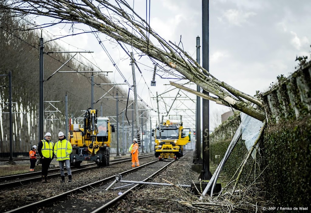 ProRail: alle schade door storm Eunice verholpen 