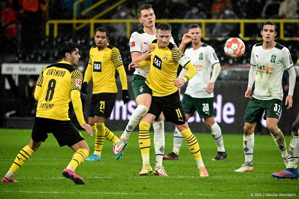 Scorende Malen en Reus bezorgen Dortmund zege op Gladbach