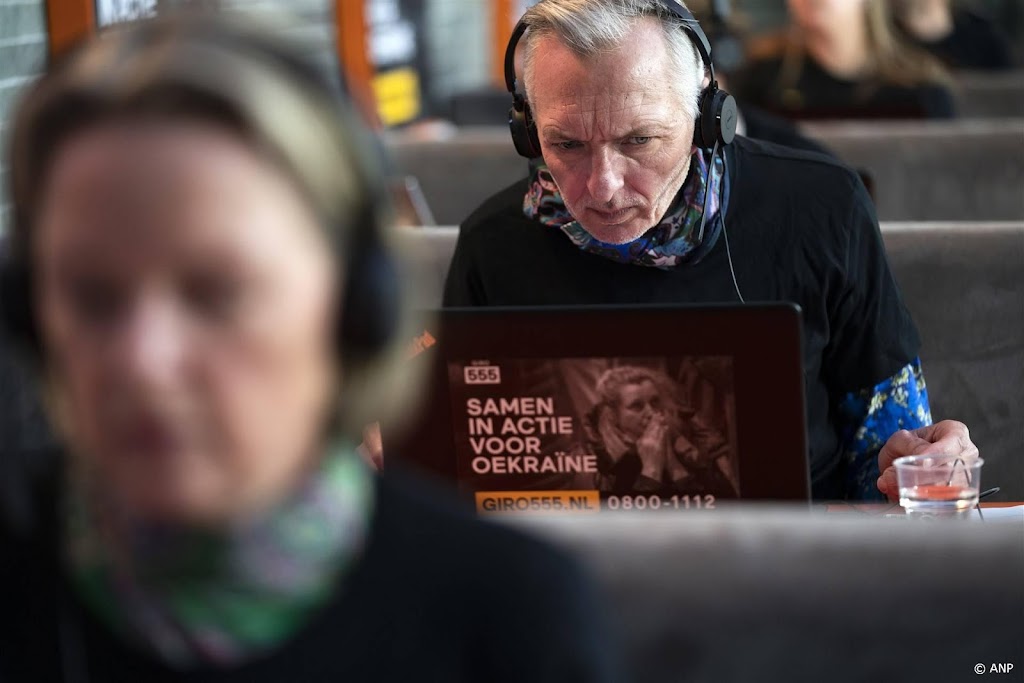 Zo'n 84 procent van de Giro555-opbrengst uitgegeven aan Oekraïne