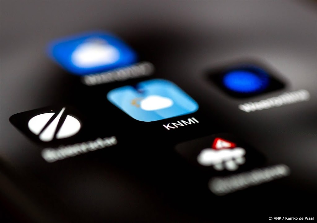 KNMI hoeft weerapp van rechter niet aan te passen