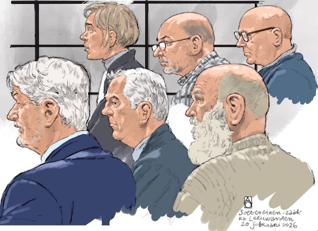 Vier van de vijf verdachten in 'soevereinenzaak' komen vrij