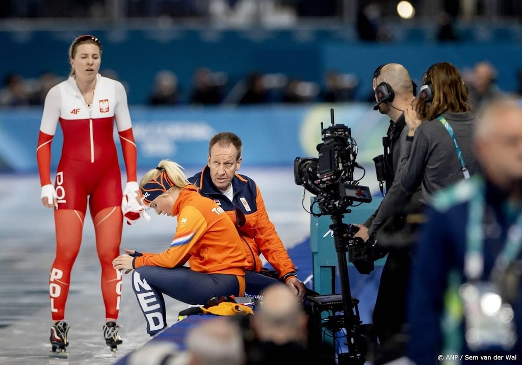 Groenewoud schaatste 'te gretig' en hoopt nu op massastart