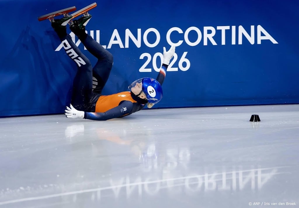Velzeboer en Schulting na val op 1500 meter uitgeschakeld