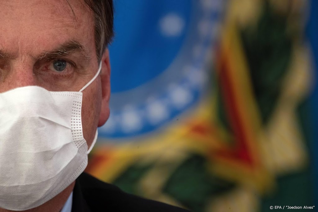 Bolsonaro: piek van coronavirus over drie à vier maanden bereikt