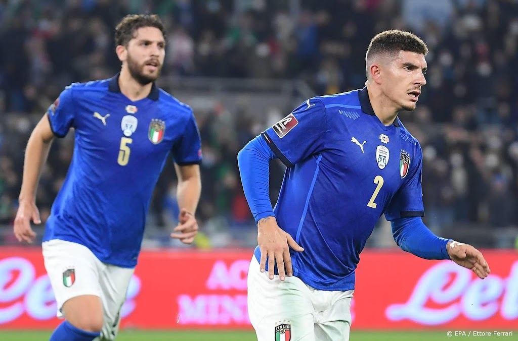 Italië in play-offs voor WK zonder verdediger Di Lorenzo