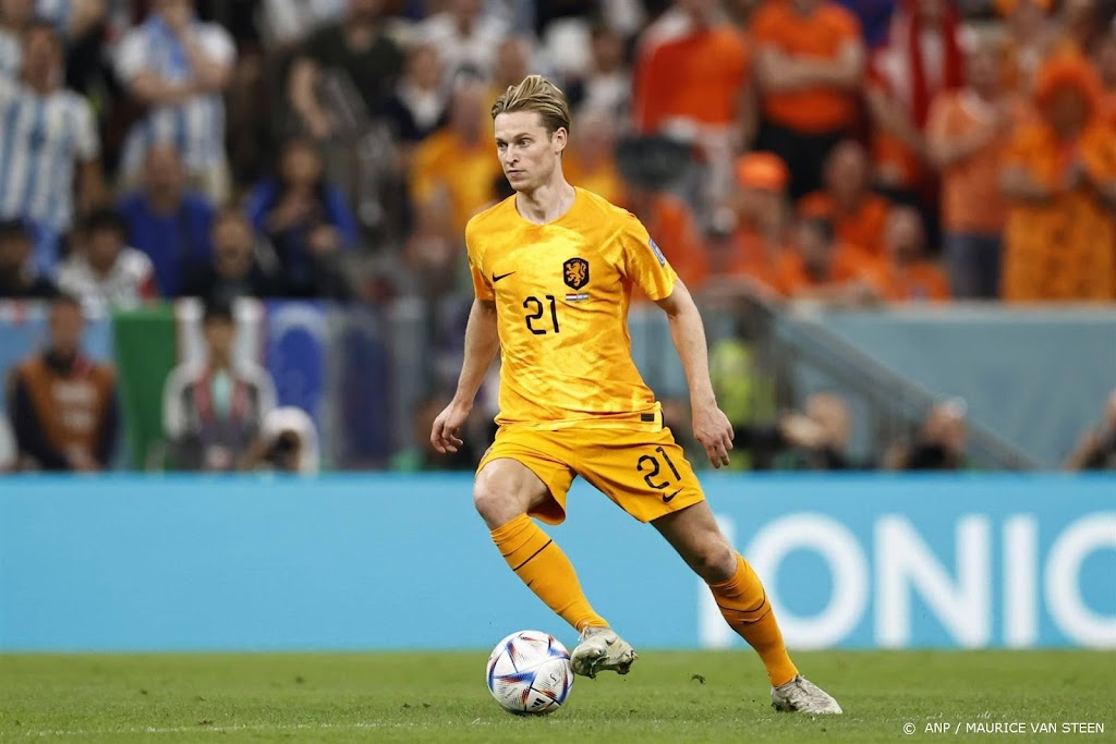 Oranje start EK-kwalificatie zonder geblesseerde Frenkie de Jong