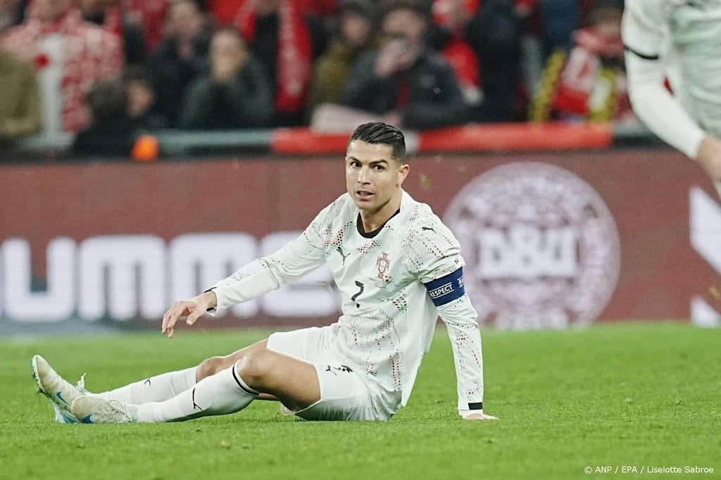Ronaldo mist oefeninterlands Portugal door hamstringblessure