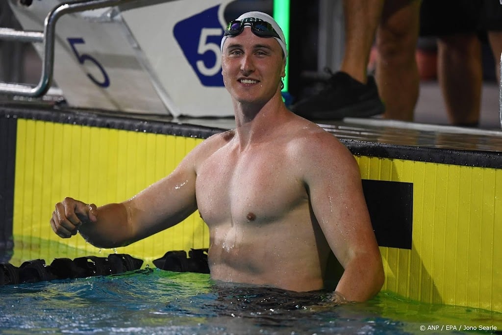 Australiër McEvoy verbetert wereldrecord op 50 meter vrije slag