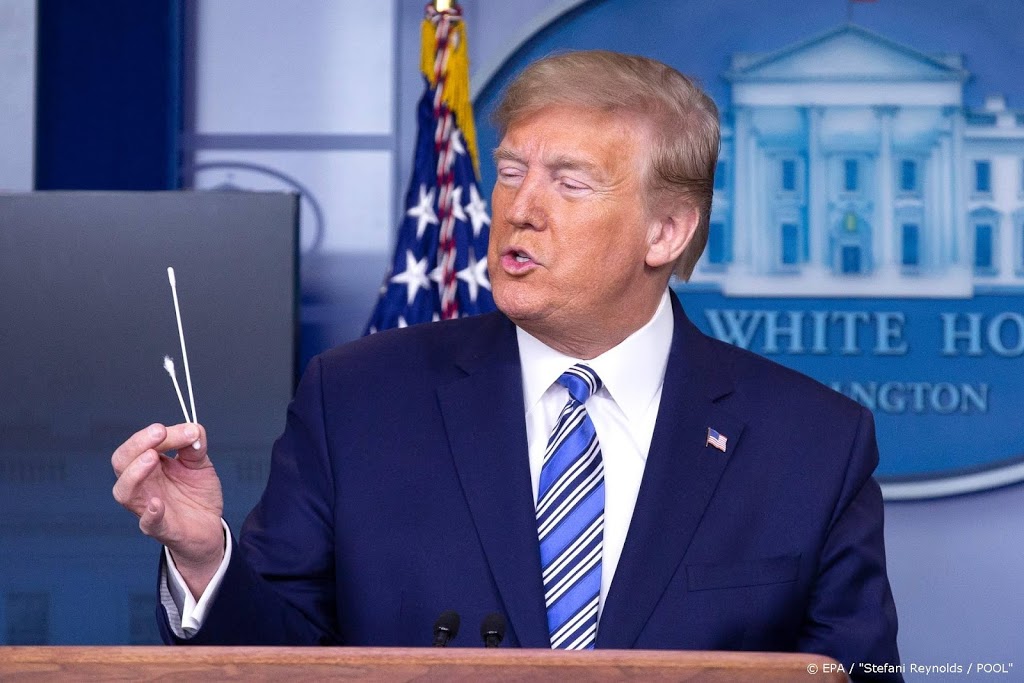 Trump: testen is aangelegenheid van de staten