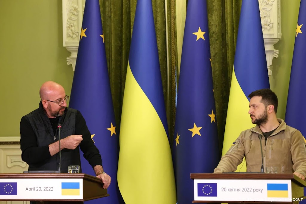 EU-kopstuk Michel: we zullen zorgen dat Oekraïne wint