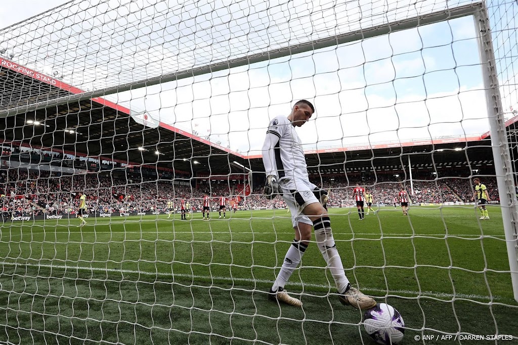 Sheffield United ziet degradatie na nieuwe nederlaag naderen