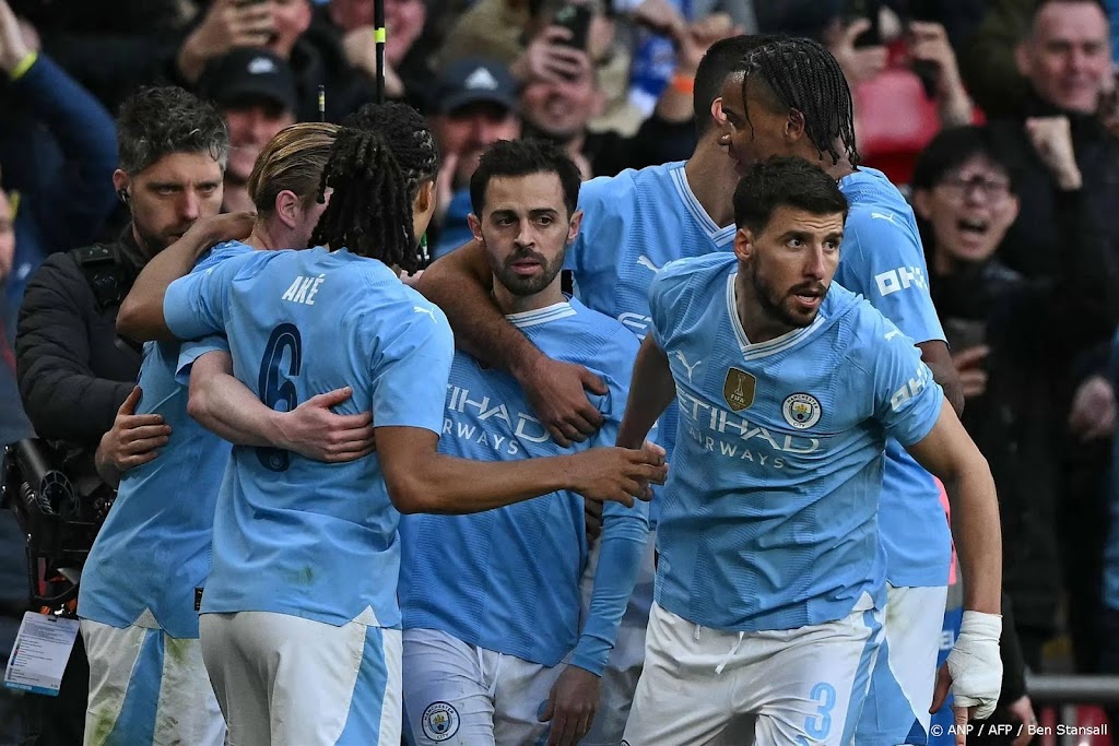 Manchester City naar finale FA Cup na nipte zege op Chelsea