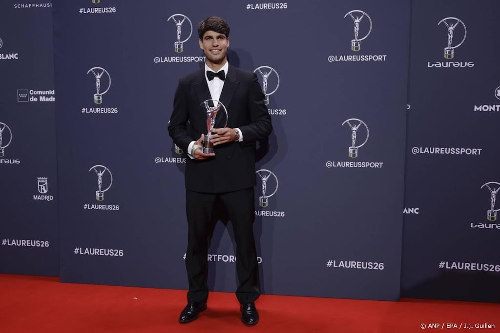 Laureus Awards voor tennisser Alcaraz en tennisster Sabalenka