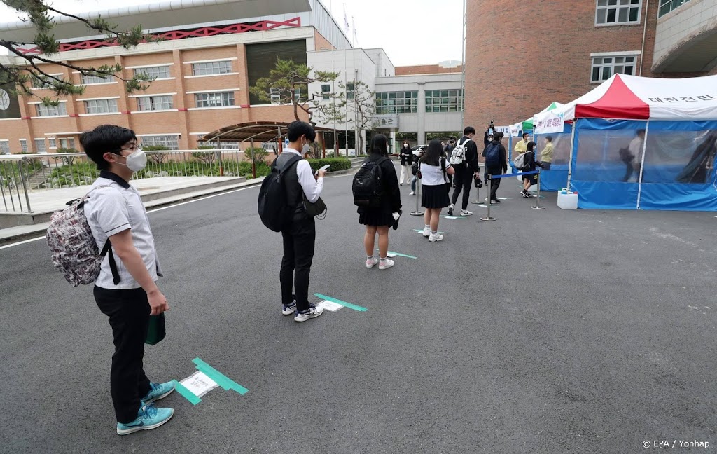 Zuid-Korea opent middelbare scholen