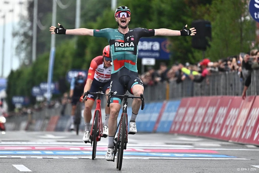 Duitse wielrenner Denz boekt tweede ritzege in Giro d'Italia