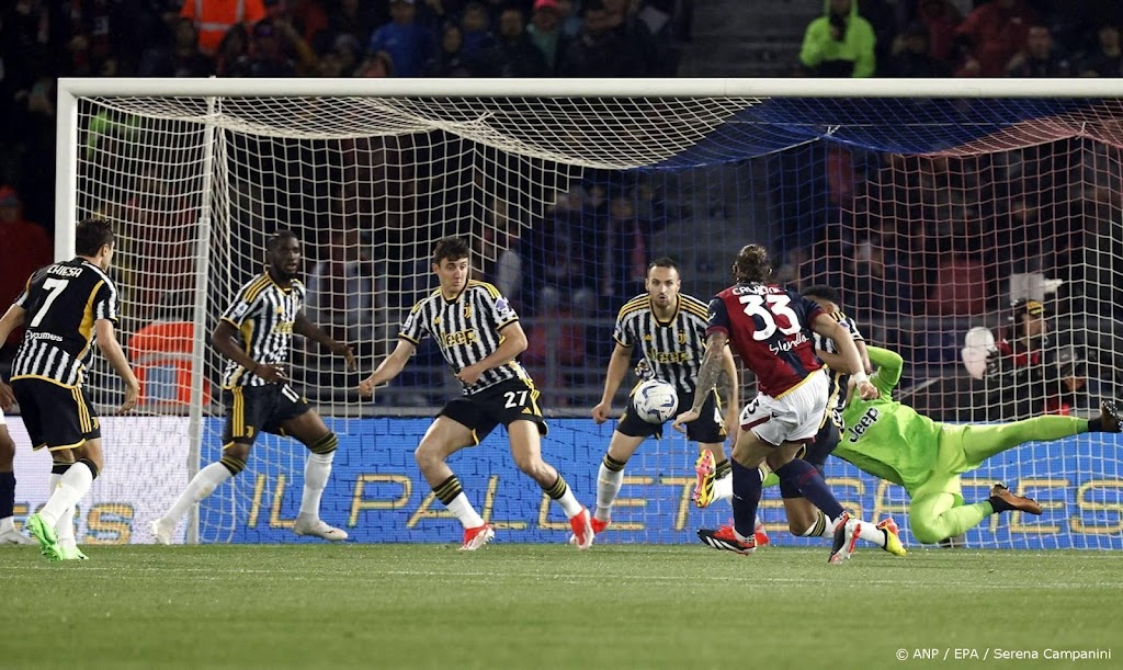 Bologna geeft ruime voorsprong weg tegen Juventus 