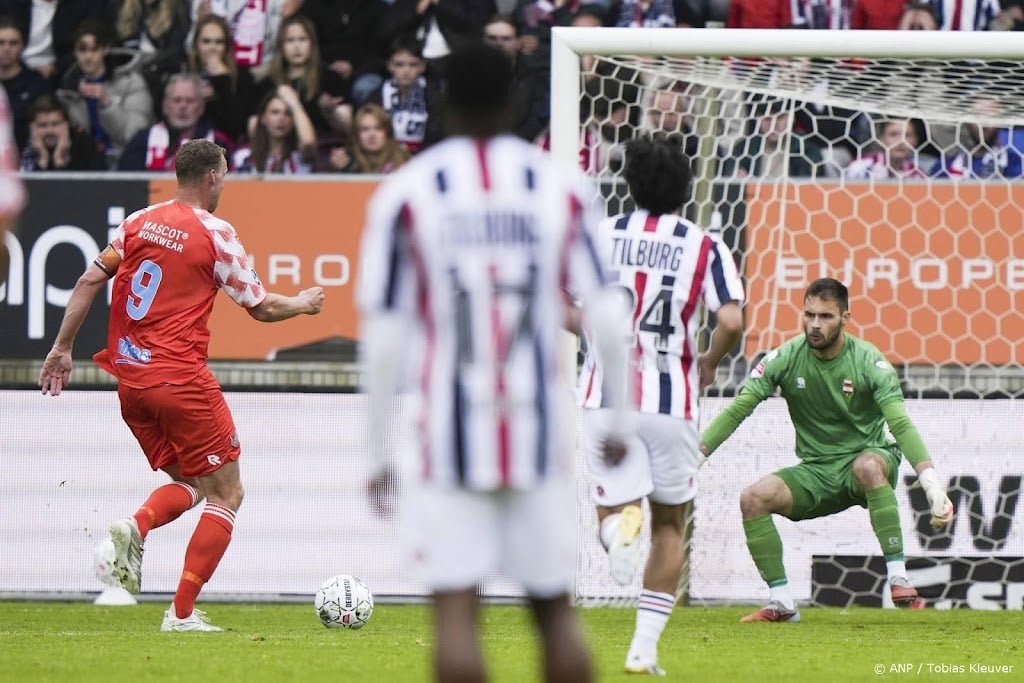 FC Volendam wint eerste duel finale play-offs na fouten Willem II
