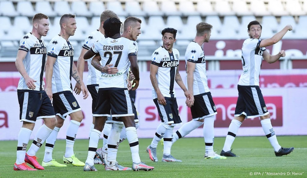 Parma blijft bij hervatting Serie A steken op remise bij Torino