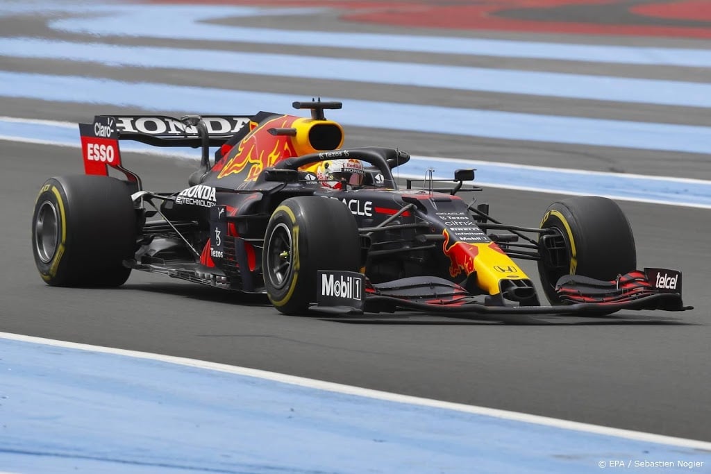 Verstappen verstevigt WK-leiding met winst in GP van Frankrijk