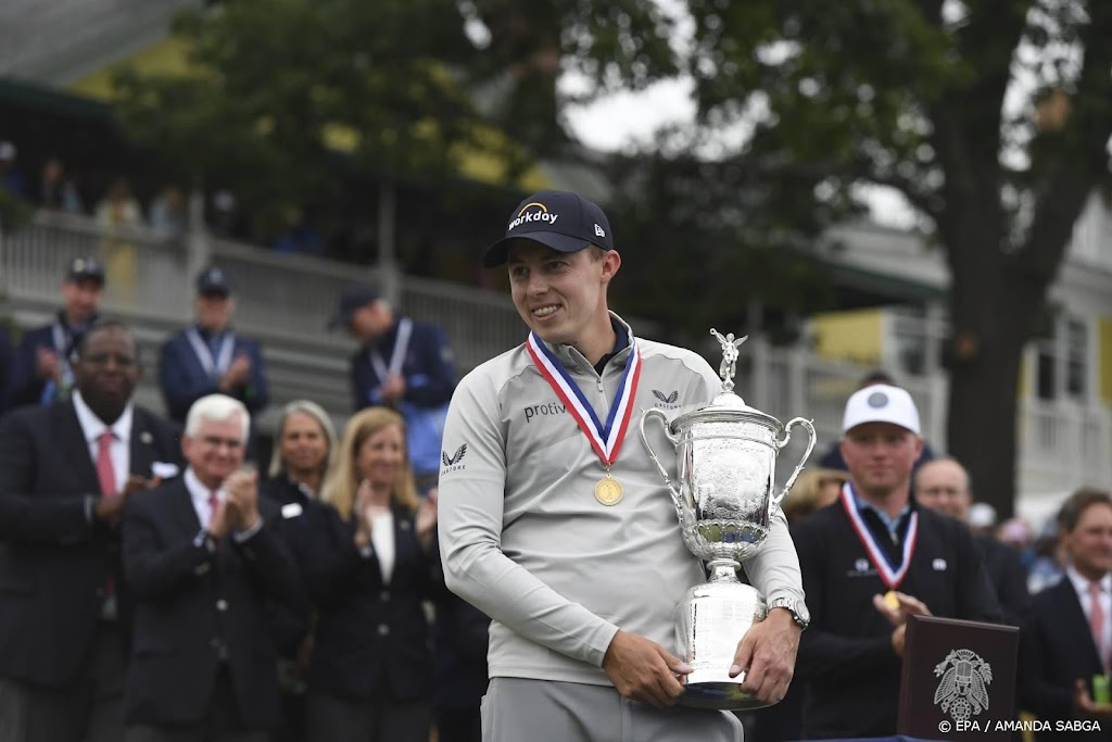Golfer Fitzpatrick wint US Open