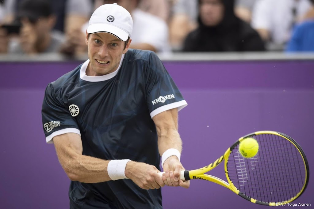 Tennisser Van de Zandschulp nu 26e op wereldranglijst