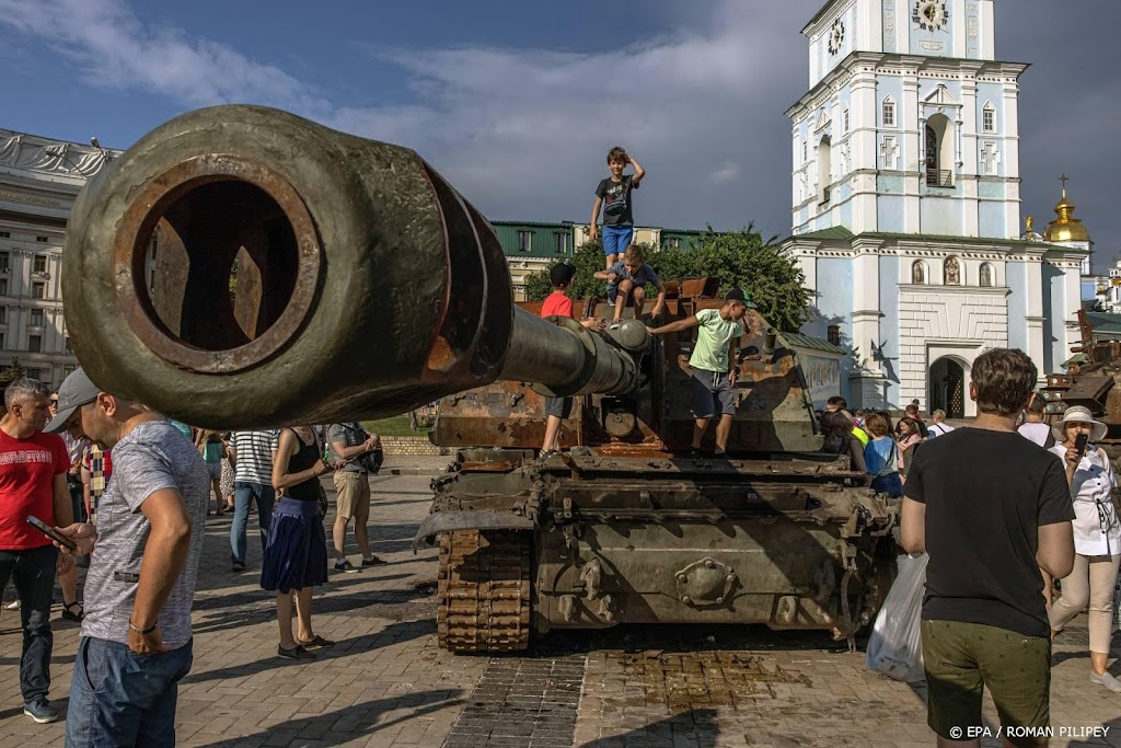 Oekraïne wil Russische tankwrakken tentoonstellen in Europa