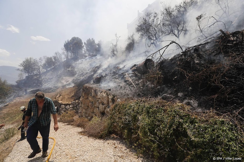 Zo'n 1000 mensen geëvacueerd vanwege bosbranden in Noord-Spanje
