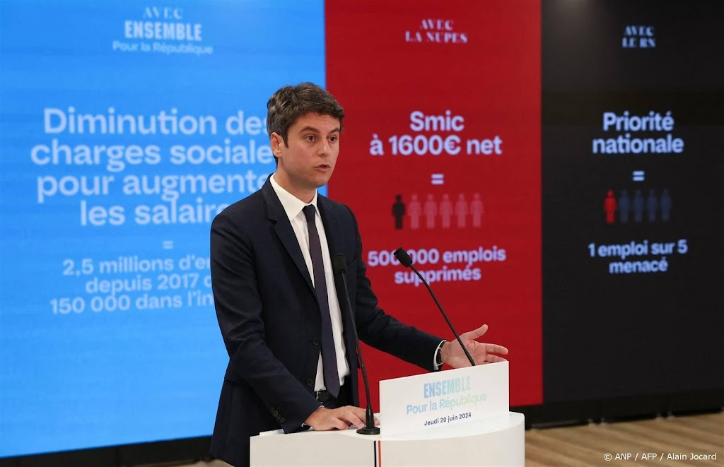Coalitie Macron belooft koopkrachtsteun bij winst verkiezingen