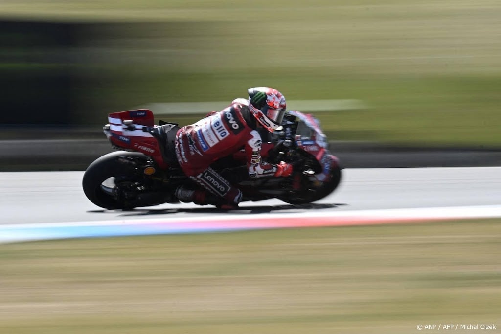 Motorcoureur Bagnaia wint sprintrace Grote Prijs van Hongarije