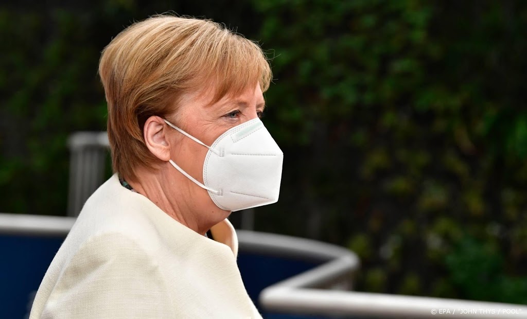 Merkel en Macron voorzichtig optimistisch over EU-herstelfonds